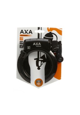 Frame Ring Lock AXA DEFENDER (Non Retractable) Black
