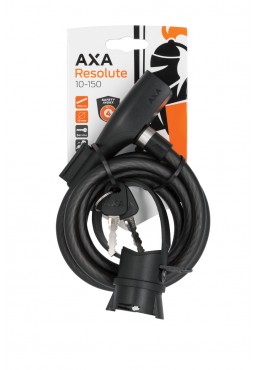 Cable Lock AXA RESOLUTE 150/10 10mm/150cm with Frame Holder