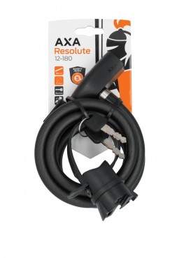 Cable Lock AXA RESOLUTE 180/12 12mm/180cm with Frame Holder