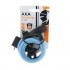 Cable Lock AXA RESOLUTE 120/8 8mm/120cm with Frame Holder Ice Blue