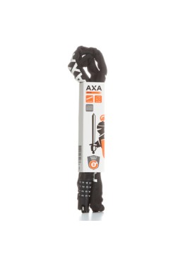Zapięcie AXA RIGID BLACK CODE 3,5mm/120cm czarny łańcuch
