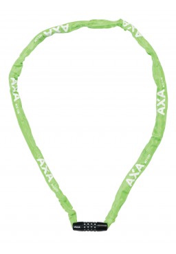 Zapięcie AXA RIGID GREEN CODE 3,5mm/120cm zielony łańcuch