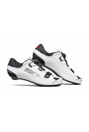 SIDI SIXTY Road Cycling Shoes, White Black, size 40