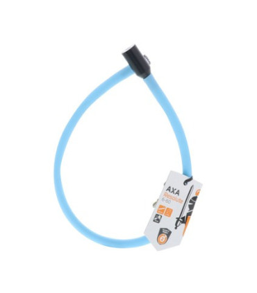 Cable Lock AXA RESOLUTE 60/6 6mm/60cm Ice Blue