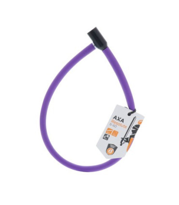 Zapięcie AXA RESOLUTE 60/6 6mm/60cm purpurowy