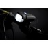 AXA Bicycle Light Set GREENLINE 15 Lux/ 1 LED USB on/off Black