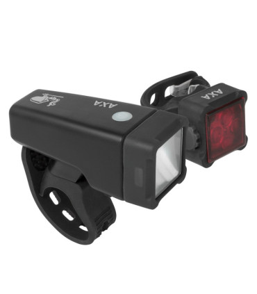 AXA Bicycle Light Set NITELINE T4-R