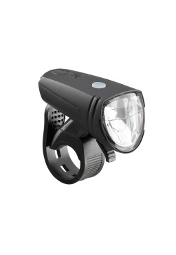 Front Bicycle Light AXA Greenline 25 Lux Black