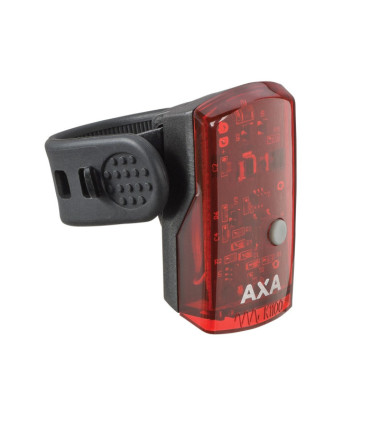 Lampa rowerowa tylna AXA GREENLINE 1 dioda USB on/off czerwona