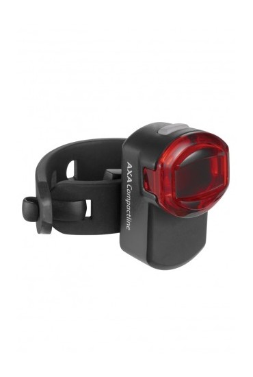 Lampa rowerowa tylna AXA COMPACTLINE 1 dioda USB on/off czerwona