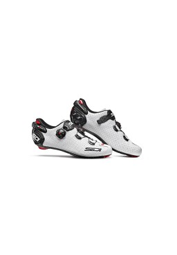 SIDI WIRE 2 Carbon Air Road Cycling Shoes, White Black, size 40