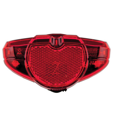 Lampa rowerowa tylna AXA SPARK on/off 50/80mm czerwona