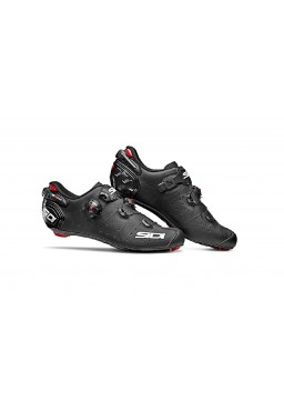 SIDI WIRE 2 Carbon MATT Road Cycling Shoes, Black, size 45