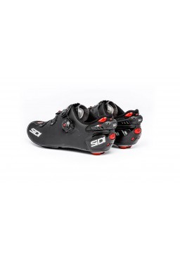 SIDI WIRE 2 Carbon MATT Road Cycling Shoes, Black, size 45