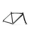Rama gravel ACCENT FALCON czarno-grafitowa (rama, widelec, stery), rozmiar S (52 cm)