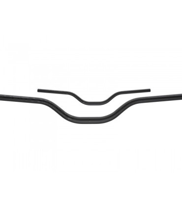Kierownica Dartmoor Swing Hi v.2, alu 7075, 750mm, śred. 25,4mm, wznios 3,5", czarna matowa anodowan