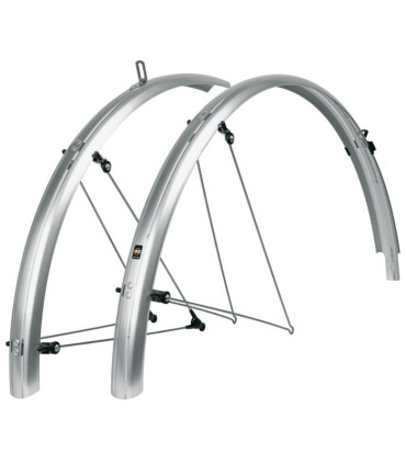 SKS BLUEMELS BASIC 27,5"-29", 65mm Silver Mudguard Set