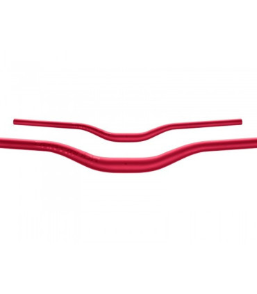 Dartmoor Handlebar Tornado Hi, alu 6061, 780mm, Diameter 31,8mm, Rise 1,5", Red Anodized