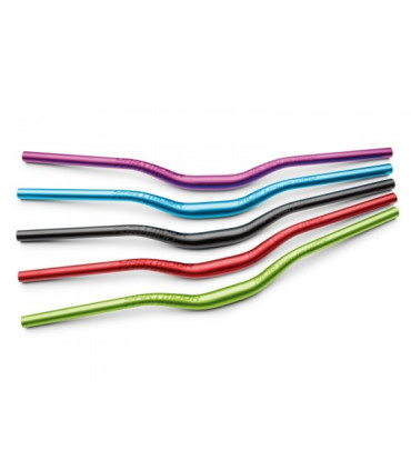 Dartmoor Handlebar Tornado Hi, alu 6061, 780mm, Diameter 31,8mm, Rise 1,5", Turquoise Anodized