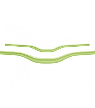 Dartmoor Handlebar Tornado Hi, alu 6061, 780mm, Diameter 31,8mm, Rise 1,5", Green Anodized
