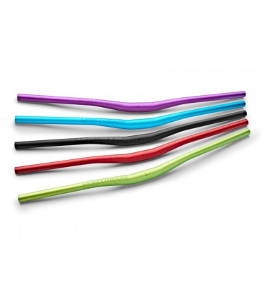 Dartmoor Handlebar Tornado Low, alu 6061, 780mm, Diameter 31,8mm, Rise 0,5", Black Anodized