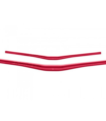 Dartmoor Handlebar Tornado Low, alu 6061, 780mm, Diameter 31,8mm, Rise 0,5", Red Anodized