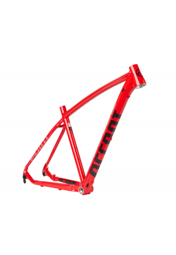 Rama ACCENT MTB 29" Point czerwono-czarna, rozmiar S, 142x12mm