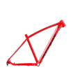 ACCENT Point MTB 29" bicycle frame red black, Size S, 142x12mm