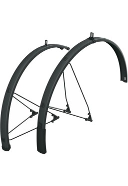 SKS BLUEMELS STYLE 29", 46mm Black Mudguard Set