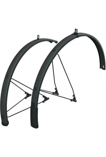 SKS BLUEMELS MOUNTAIN RANGE 28" 60mm Black Mudguard Set