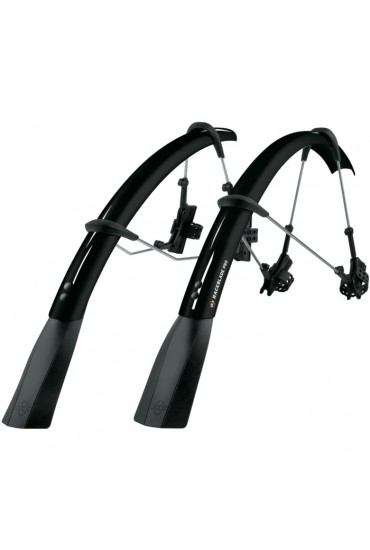 SKS RACEBLADE PRO 28" Black Glossy Mudguard Set