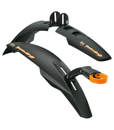 SKS Routing 42 28'' 42mm Mudguard Set Black Fender