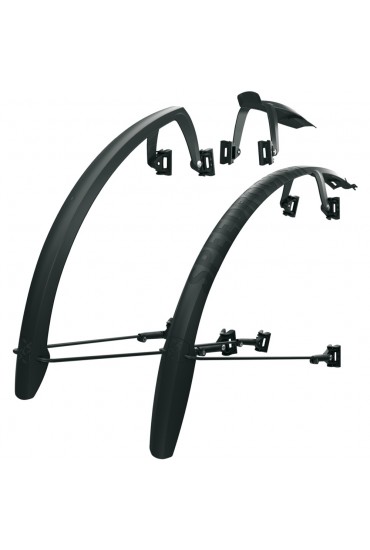 SKS ROWDY 20-24" Black Mudguard Set