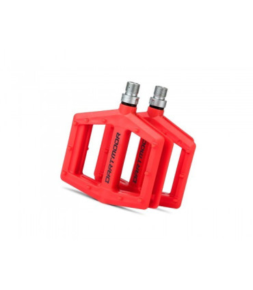 Dartmoor Plastic Pedals Candy Pro Red