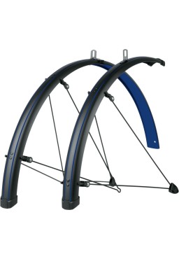 SKS STINGRAY 28" 45mm black, blue lines set