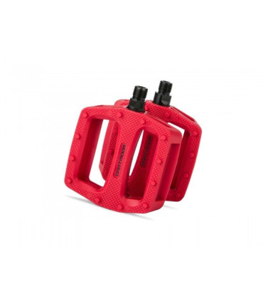 Dartmoor Plastic Pedals Cookie Red