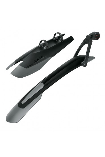 SKS Velo 42 Urban 28" 700C Mudguard Set Black, 42 mm