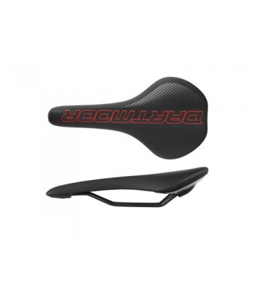 Dartmoor Saddle Arrow Cr-Mo Hollow Rails, Black/Red Devil