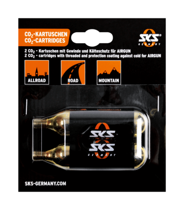 Naboje SKS CO2 bez gwintu do pompki AIRCHAMP PRO 2*16g