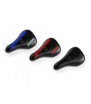 Dartmoor Saddle Fatty Pivotal, Black/Red Devil Eco-Leather