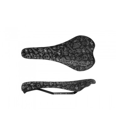 Dartmoor Saddle Primal Cr-Mo Hollow Rails, Black