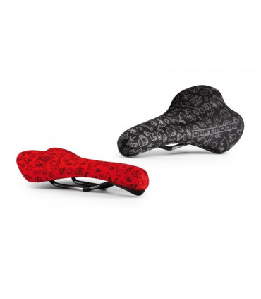 Dartmoor Saddle Primal Cr-Mo Hollow Rails, Red Devil