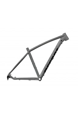 ACCENT Point MTB 29" bicycle frame graphite black, Size M, 142x12mm