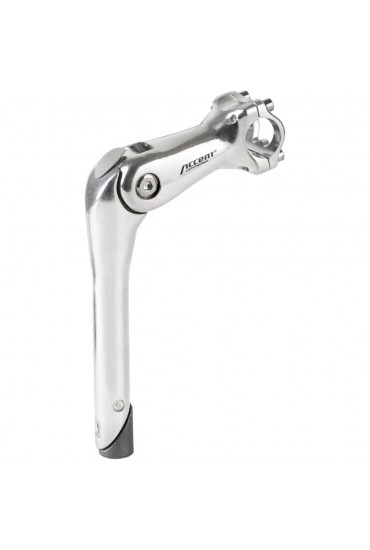 ACCENT Crane AL-541 1-1/8'' Adjustable Handlebar Stem, 108mm x 25,4mm, Silver