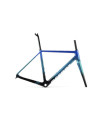Rama przełajowa ACCENT CX-ONE Carbon niebiesko-zielona set (rama, widelec, stery, wspornik siodła), rozmiar M (54 cm)