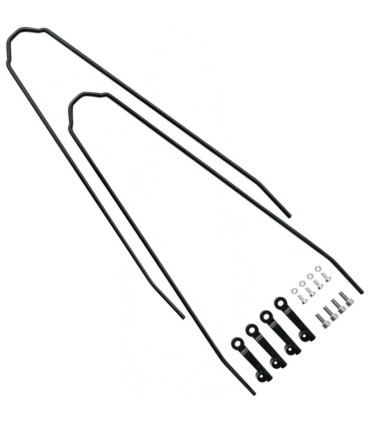 Stiffening brackets for SKS Velo 42 Urban / Velo 47 Trekking silver fenders