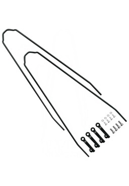 Stiffening brackets for SKS Velo 42/47 for the Suntour Susspension Fork
