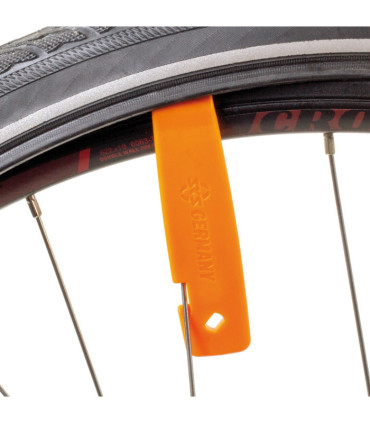 Łyżki do opon SKS Levermen 3 szt. pomarańczowe