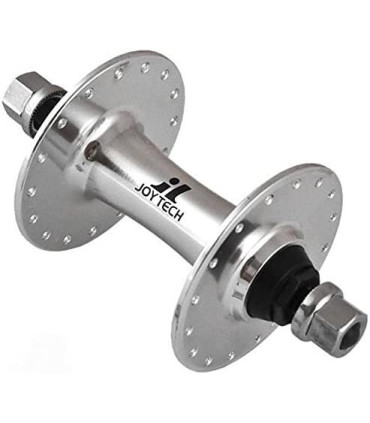 JOYTECH Front Hub, Fixed Gear, Road Bike, Track 32H Silver
