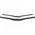 Dartmoor Handlebar Nitro Low, alu 7075, 800mm, Diameter 31,8mm, Rise 0.5", Black Anodized